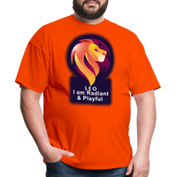 Thumbnail for Men's Glow Leo Classic T-Shirt - orange