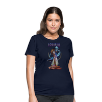 Thumbnail for Women's Astral Aquarius T-Shirt - navy