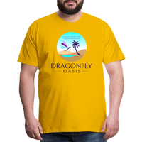 Thumbnail for Men's Dragonfly Oasis V.1 Premium T-Shirt - sun yellow