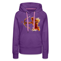 Thumbnail for Women’s Mythical Sagittarius Premium Hoodie - purple 