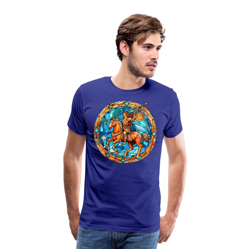 Men's Mosaic Sagittarius Premium T-Shirt - royal blue