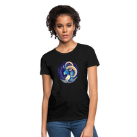 Thumbnail for Women's Mythical Capricorn T-Shirt - black