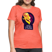 Thumbnail for Women's Glow Aries T-Shirt - heather coral