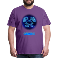 Thumbnail for Men's Gemini Premium T-Shirt - purple