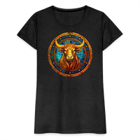 Thumbnail for Women’s Mosaic Taurus Premium T-Shirt - charcoal grey