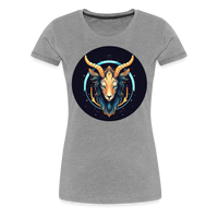 Thumbnail for Women’s Mystic Capricorn Premium T-Shirt - heather gray