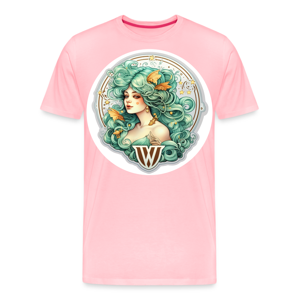 Men's Symbol Virgo Premium T-Shirt - pink