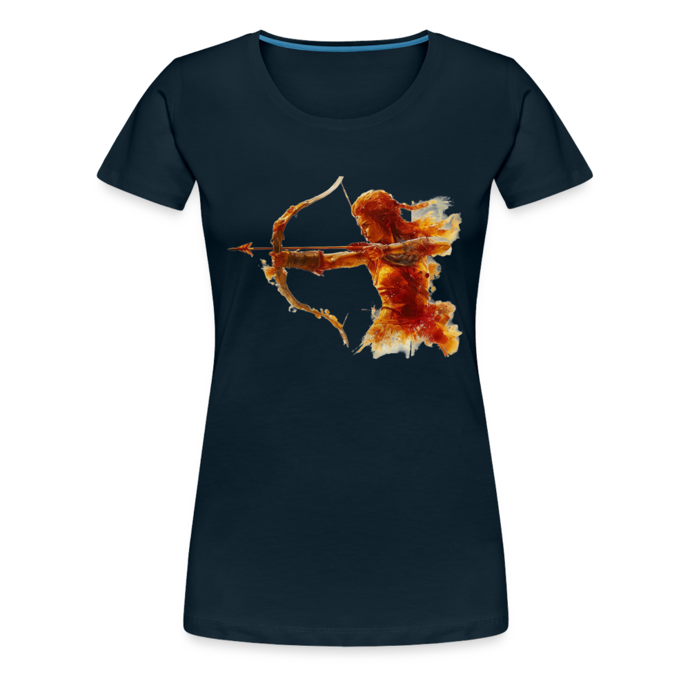 Women’s Mythical Sagittarius Premium T-Shirt - deep navy