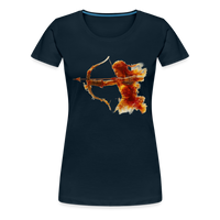 Thumbnail for Women’s Mythical Sagittarius Premium T-Shirt - deep navy