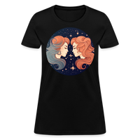 Thumbnail for Women's Mystic Gemini T-Shirt - black