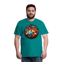 Thumbnail for Men's Mosaic Gemini Premium T-Shirt - teal