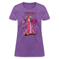 Thumbnail for Astral Virgo Women's T-Shirt - purple heather