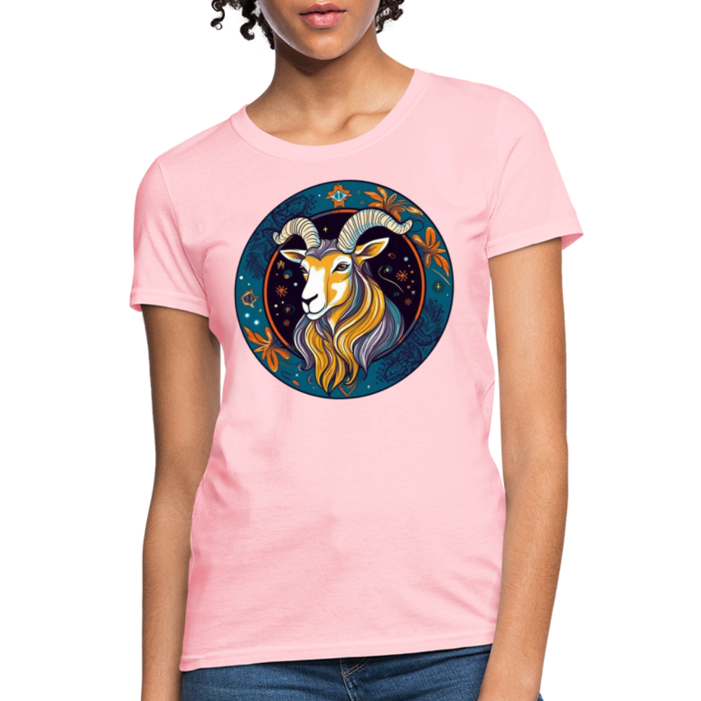 Women's Mythical Capricorn T-Shirt - pink