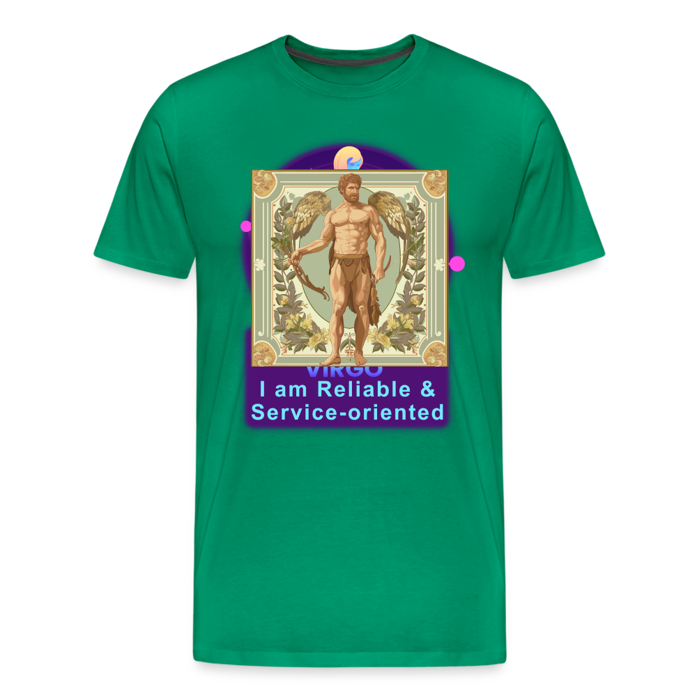 Men's Mythical Virgo Premium T-Shirt - kelly green