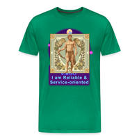 Thumbnail for Men's Mythical Virgo Premium T-Shirt - kelly green