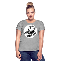 Thumbnail for Women's Magic Scorpio Relaxed Fit T-Shirt - heather gray