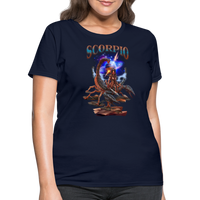 Thumbnail for Women's Astral Scorpio T-Shirt - navy