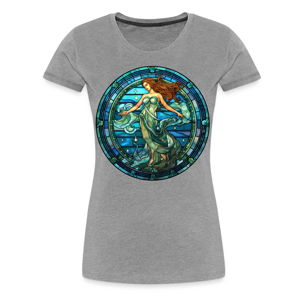 Women’s Mosaic Aquarius Premium T-Shirt - heather gray