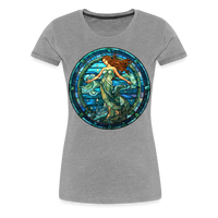 Thumbnail for Women’s Mosaic Aquarius Premium T-Shirt - heather gray