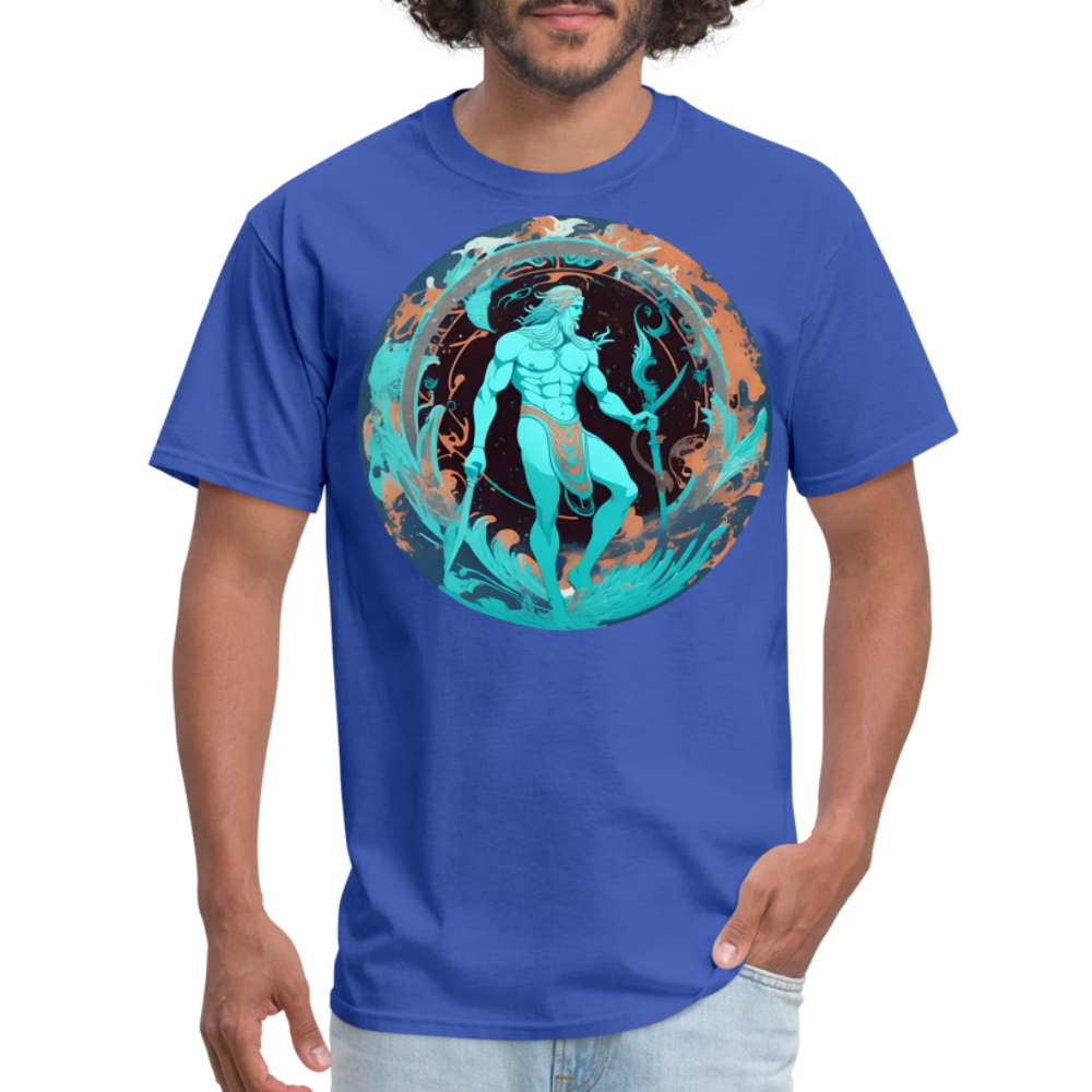 Men's Mythical Aquarius Classic T-Shirt - royal blue