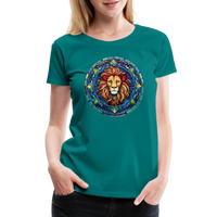 Thumbnail for Women's Mosaic Leo Premium T-Shirt - teal