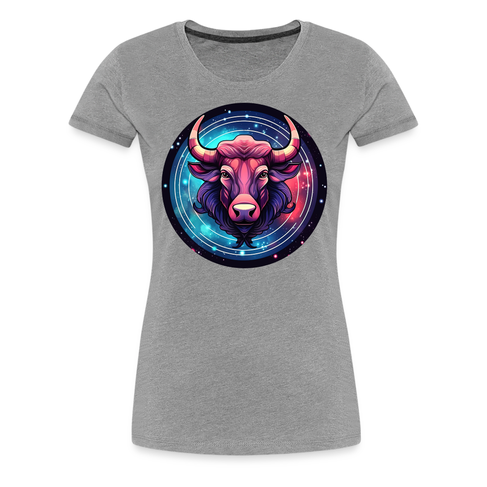 Women’s Mystic Taurus Premium T-Shirt - heather gray