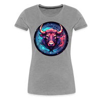 Thumbnail for Women’s Mystic Taurus Premium T-Shirt - heather gray