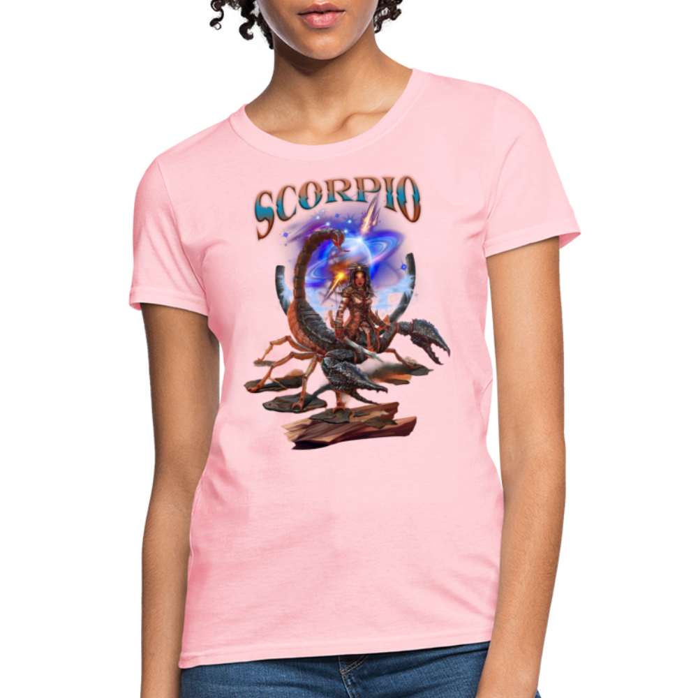 Women's Astral Scorpio T-Shirt - pink