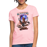 Thumbnail for Women's Astral Scorpio T-Shirt - pink