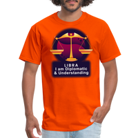 Thumbnail for Men's Glow Libra Classic T-Shirt - orange