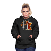 Thumbnail for Women’s Mythical Sagittarius Premium Hoodie - black