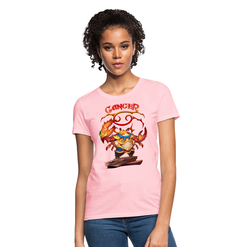 Women's Astral Cancer T-Shirt - pink