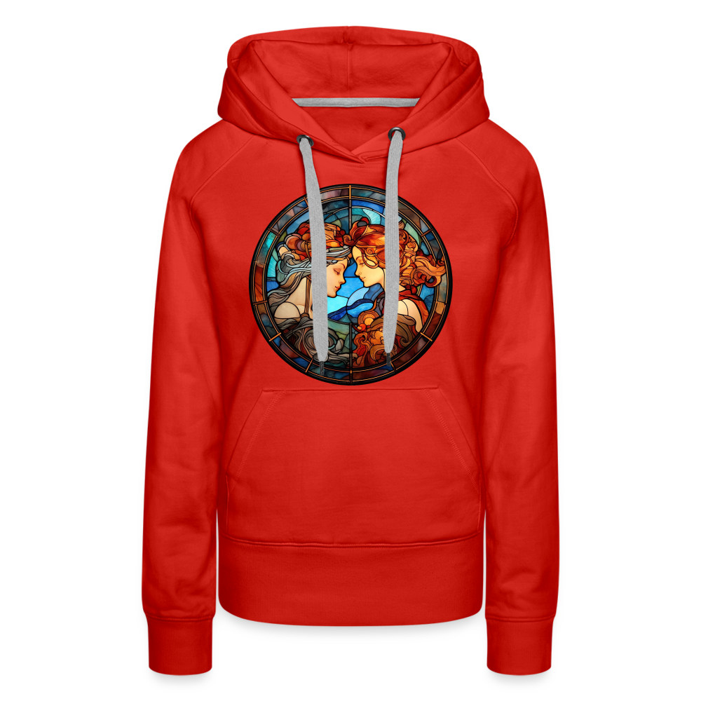 Women’s Mosaic Gemini Premium Hoodie - red