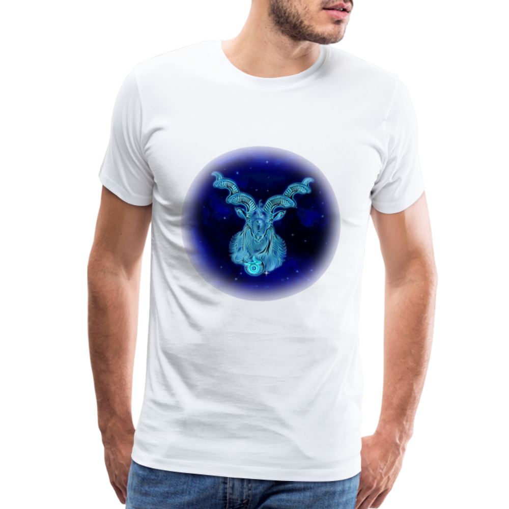 Men's Stellar Capricorn Premium T-Shirt - white