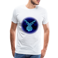 Thumbnail for Men's Stellar Capricorn Premium T-Shirt - white