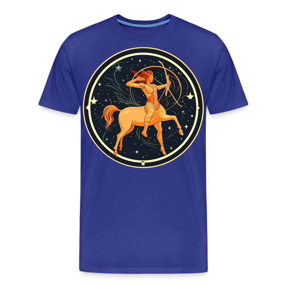 Men's Mystic Sagittarius Premium T-Shirt - royal blue