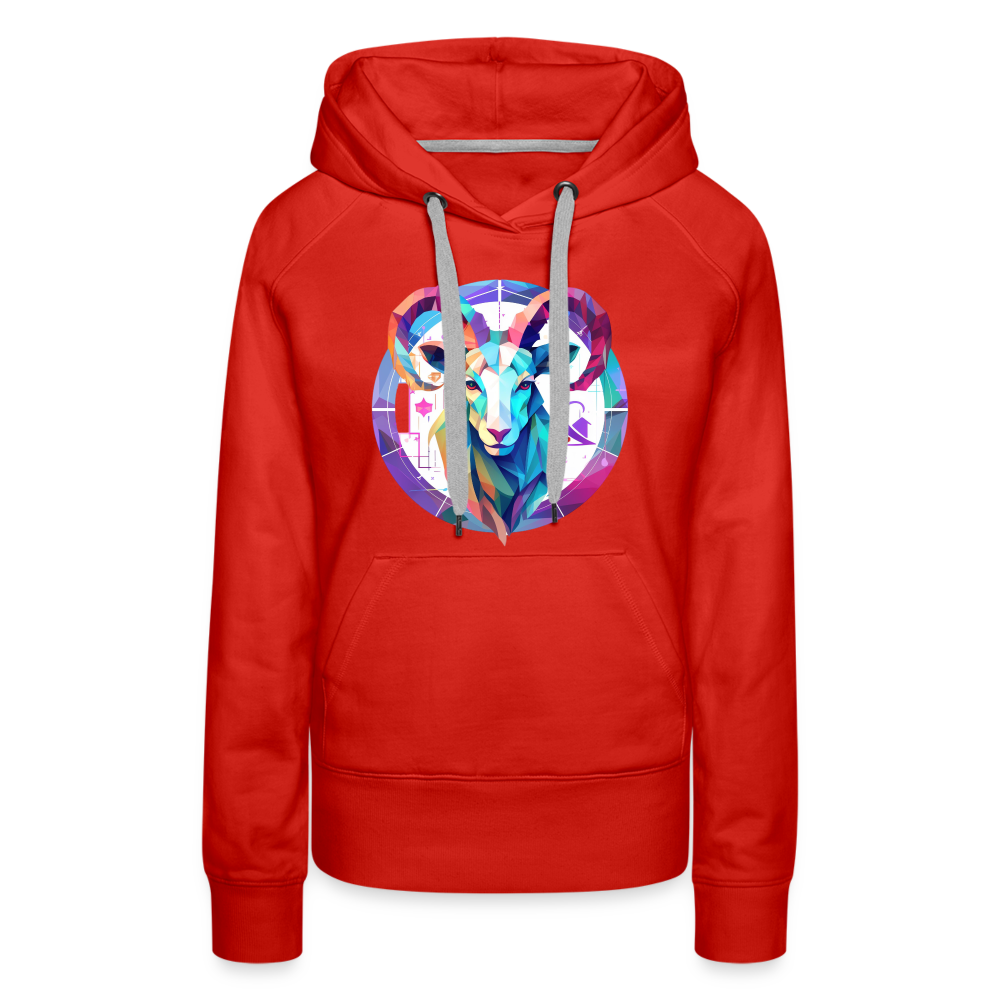 Women’s Mythical Aries Premium Hoodie - red