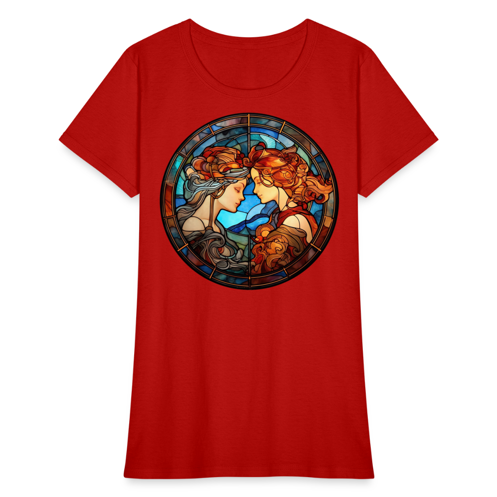 Women's Mosaic Gemini T-Shirt - red