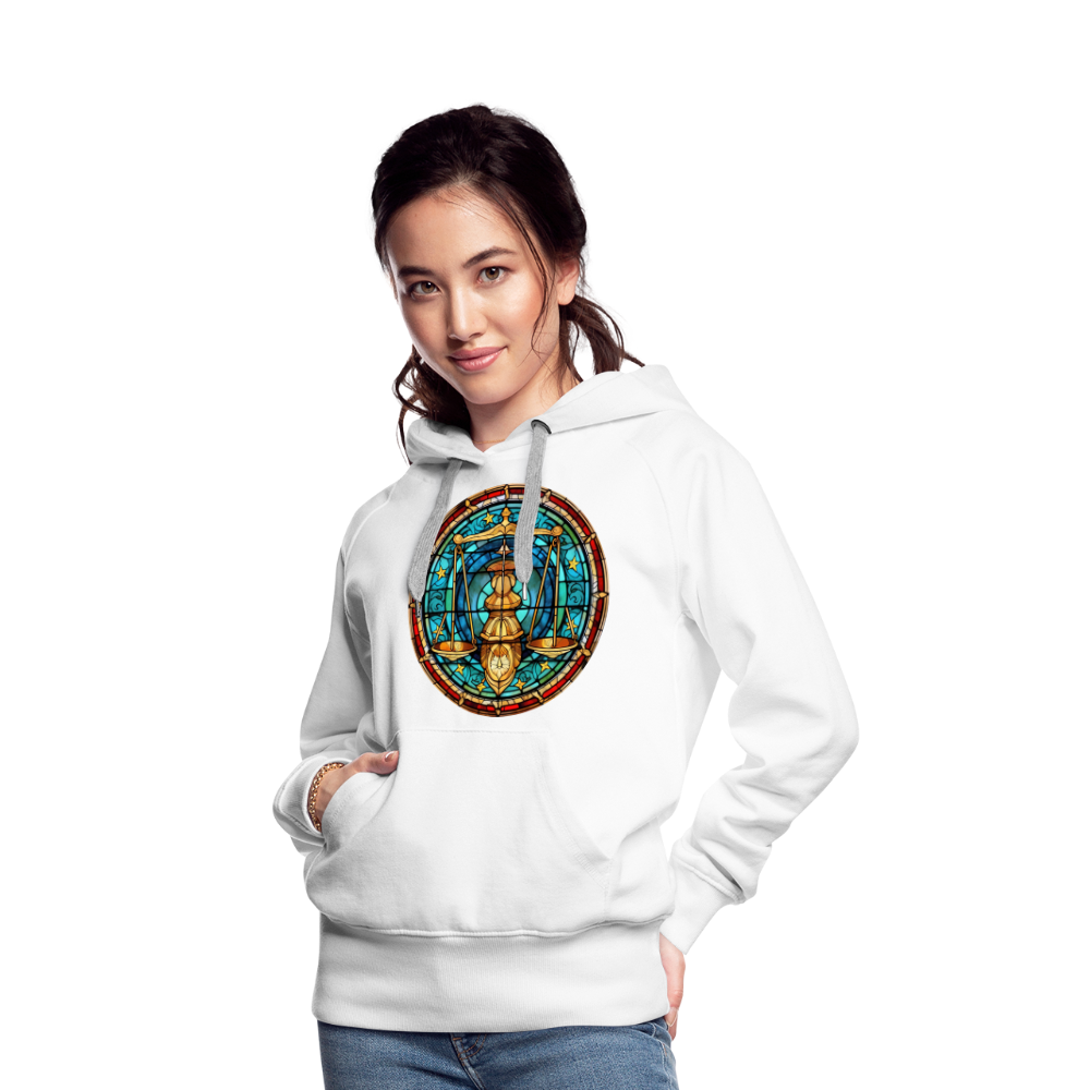 Women’s Mosaic Libra Premium Hoodie - white