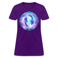 Thumbnail for Women's Classic Pisces T-Shirt - purple