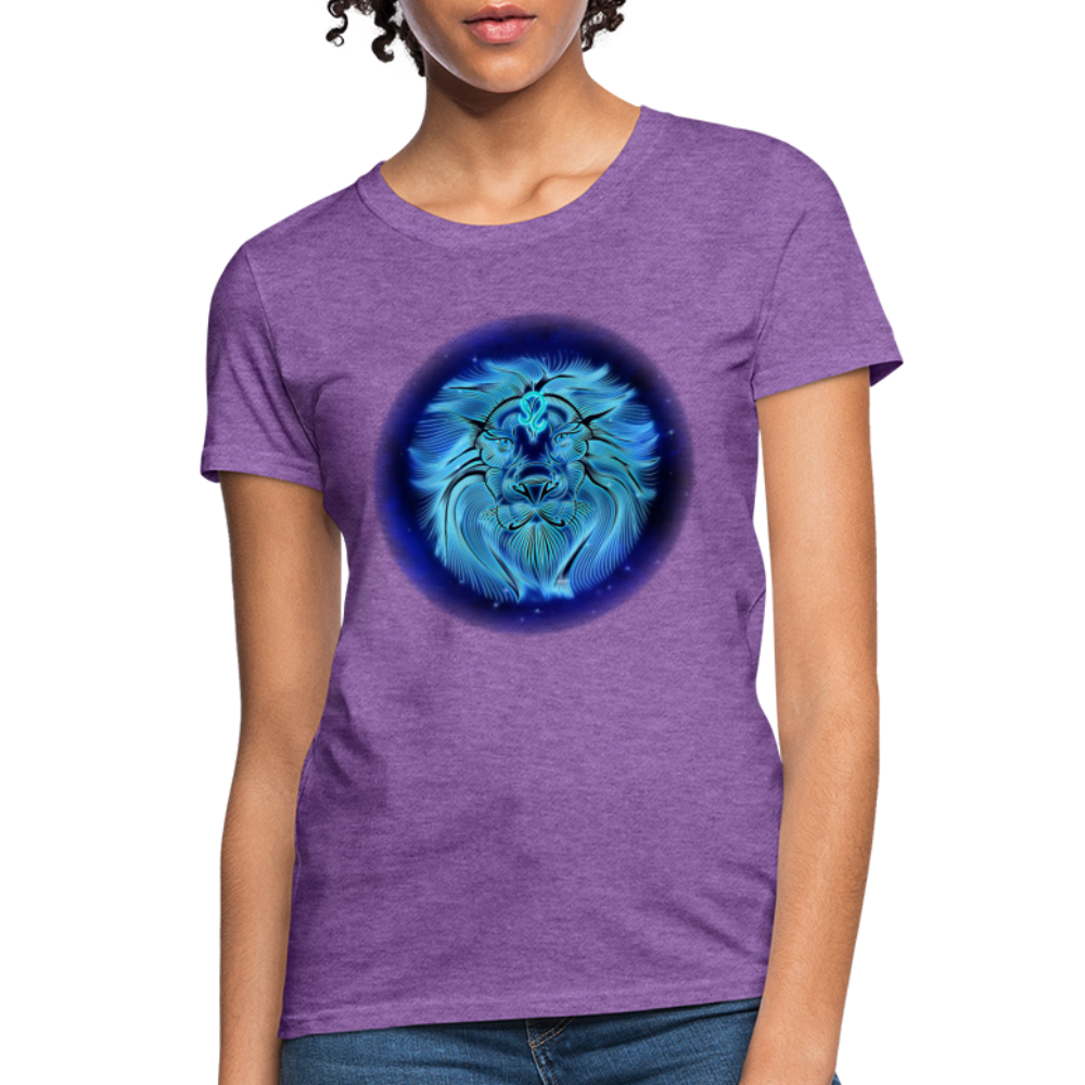 Women's Stellar Leo T-Shirt - purple heather