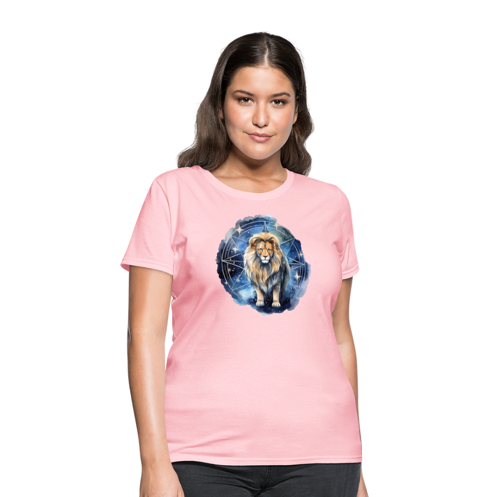 Women's Mythical Leo T-Shirt - pink