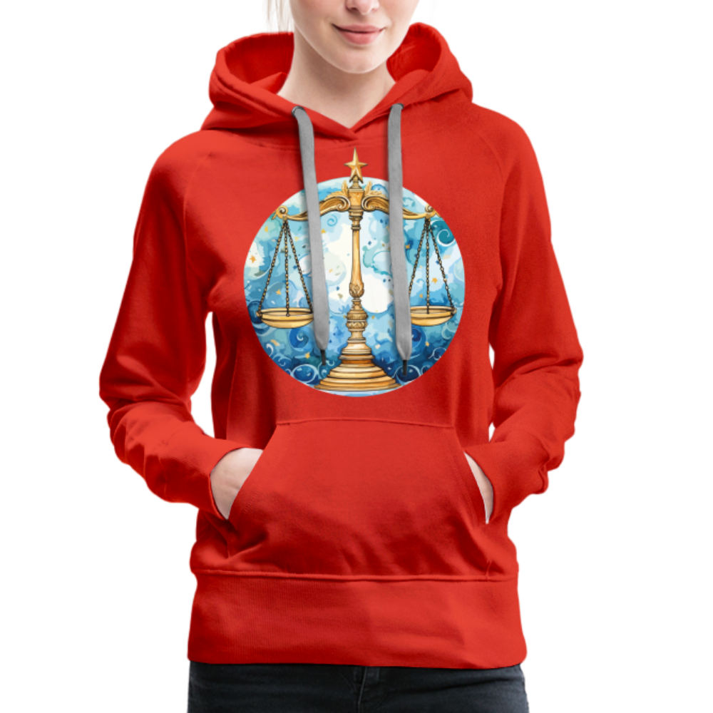 Women’s Mythical Libra Premium Hoodie - red