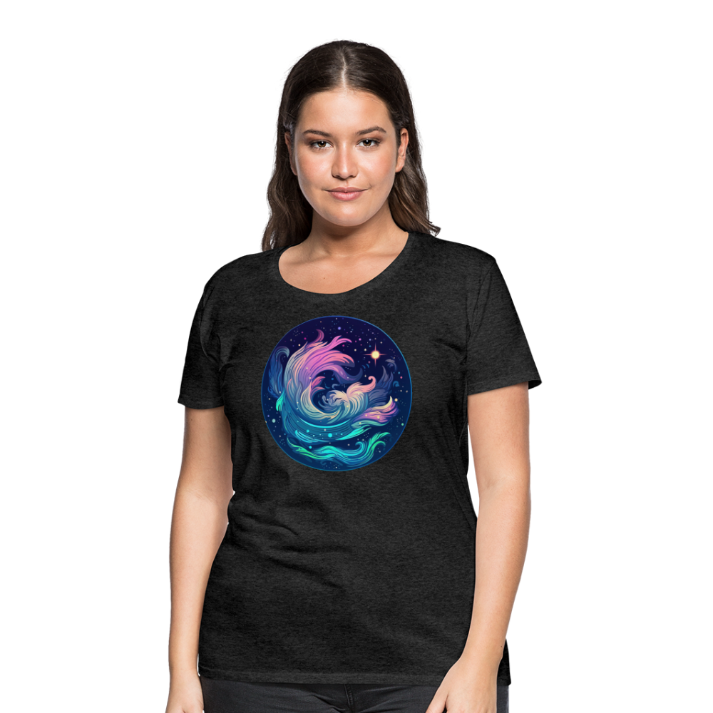 Women’s Magic Aquarius Premium T-Shirt - charcoal grey