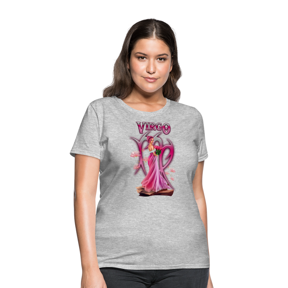 Astral Virgo Women's T-Shirt - heather gray