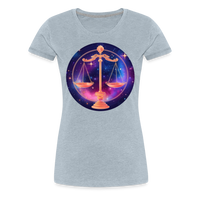 Thumbnail for Women’s Magic Libra Premium T-Shirt - heather ice blue