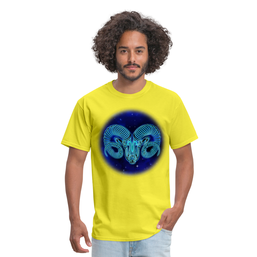 Men's Stellar Aries Classic T-Shirt - yellow