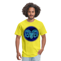 Thumbnail for Men's Stellar Aries Classic T-Shirt - yellow