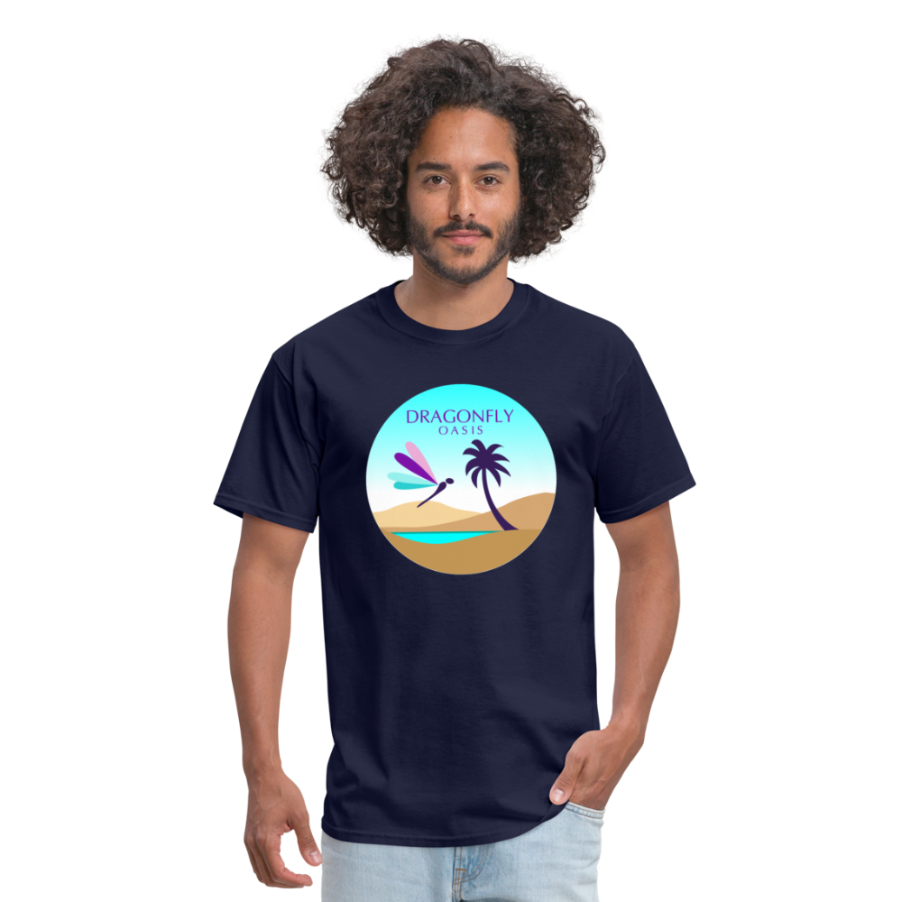 Men's Dragonfly 2nd Logo Classic T-Shirt - navy