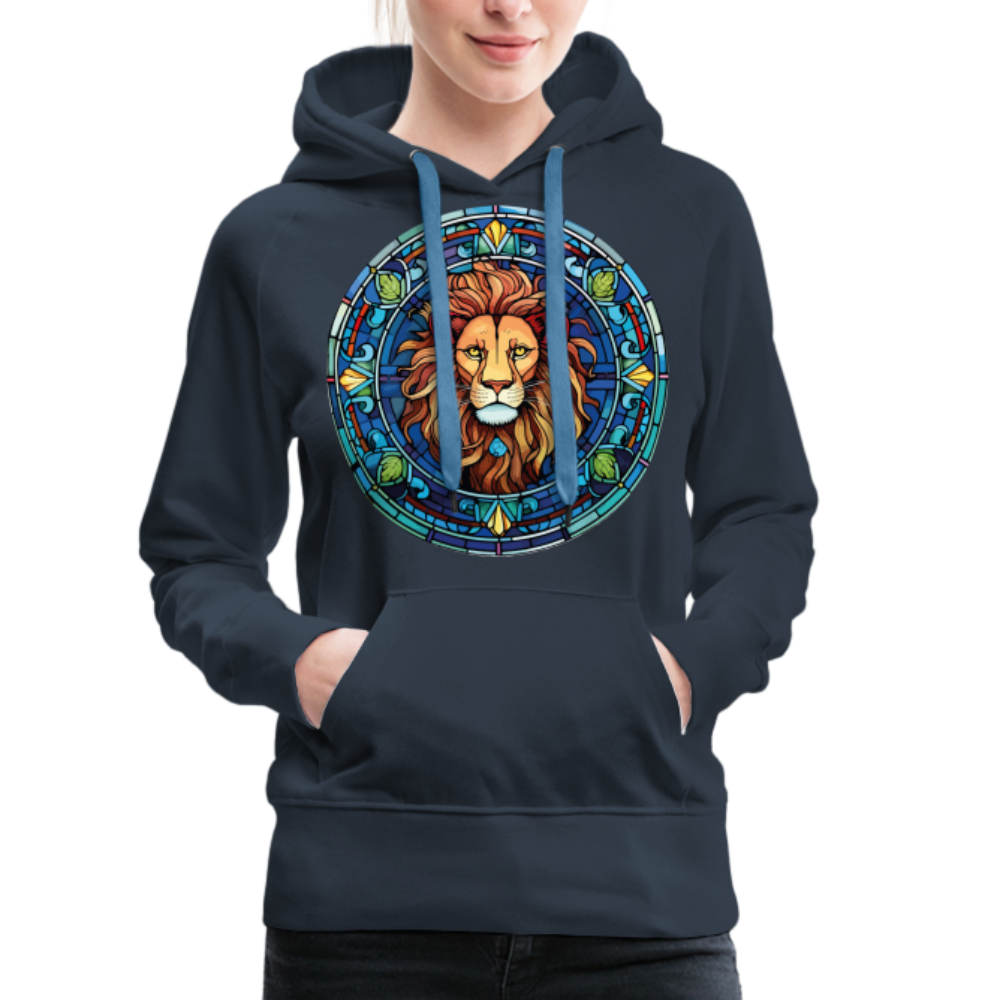 Women’s Mosaic Leo Premium Hoodie - navy